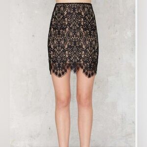 For Love and Lemons Vika Skirt - size medium